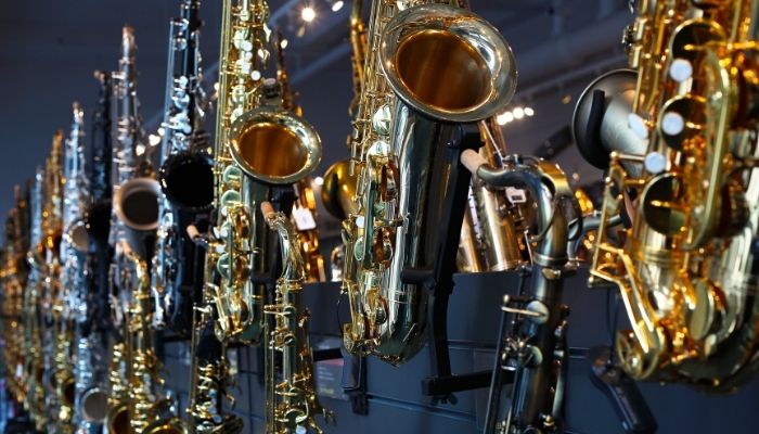 saxophones